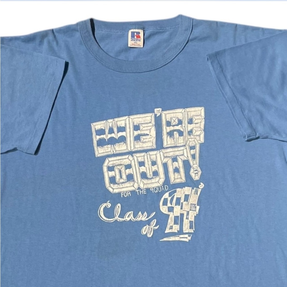 VINTAGE CLASS OF 1994 BLUE XXL SINGLE STITCH T-SHIRT